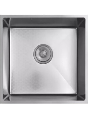 Кухонная мойка Schtoff Undermount Best Decor Silver 4545 (комплект коландер + дозатор серый) 2