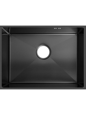 Кухонная мойка Schtoff Undermount Best Decor Black 5545 (комплект коландер + дозатор) 2