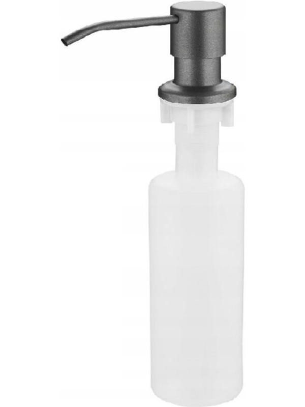 Кухонная мойка Schtoff Undermount Best Decor Silver 5545 (комплект коландер + дозатор серый) 4
