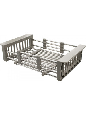 Кухонная мойка Schtoff Undermount Best Decor Silver 5545 (комплект коландер + дозатор серебро) 3