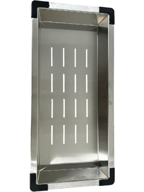 Кухонная мойка Schtoff Undermount Best Decor Silver 5545 (комплект коландер металл + дозатор серебро) 3