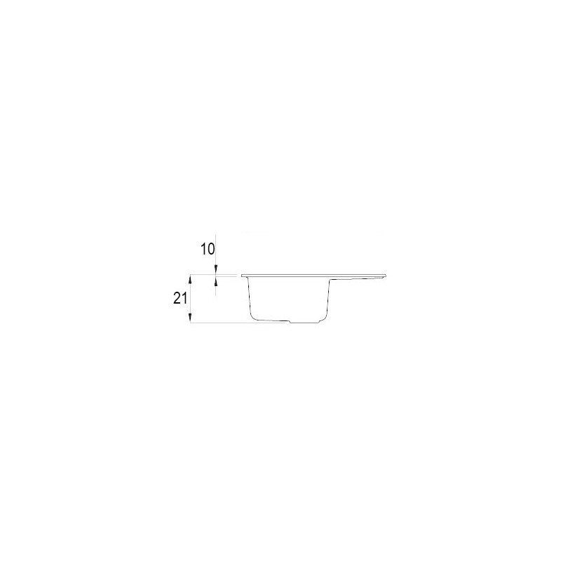 Кухонная мойка Elleci Living 300 G59 Bianco Antico 3