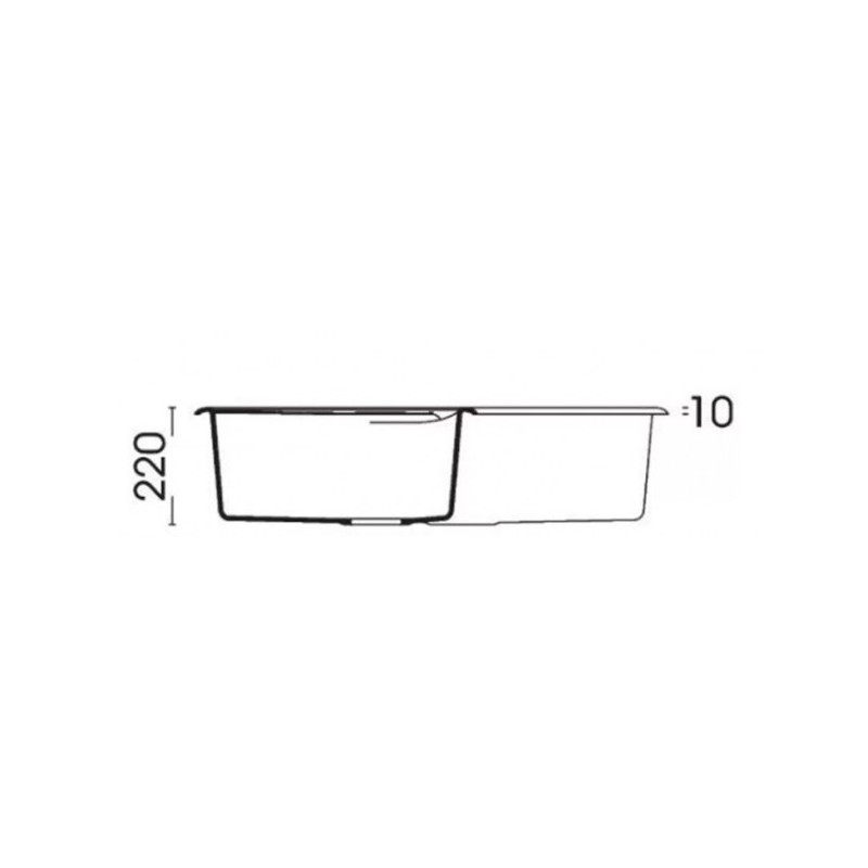 Кухонная мойка Elleci Master Corner M70 Bianco Antico 3