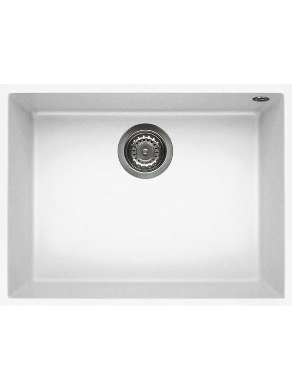 Кухонная мойка Elleci Quadra 110 Undermount K96 White