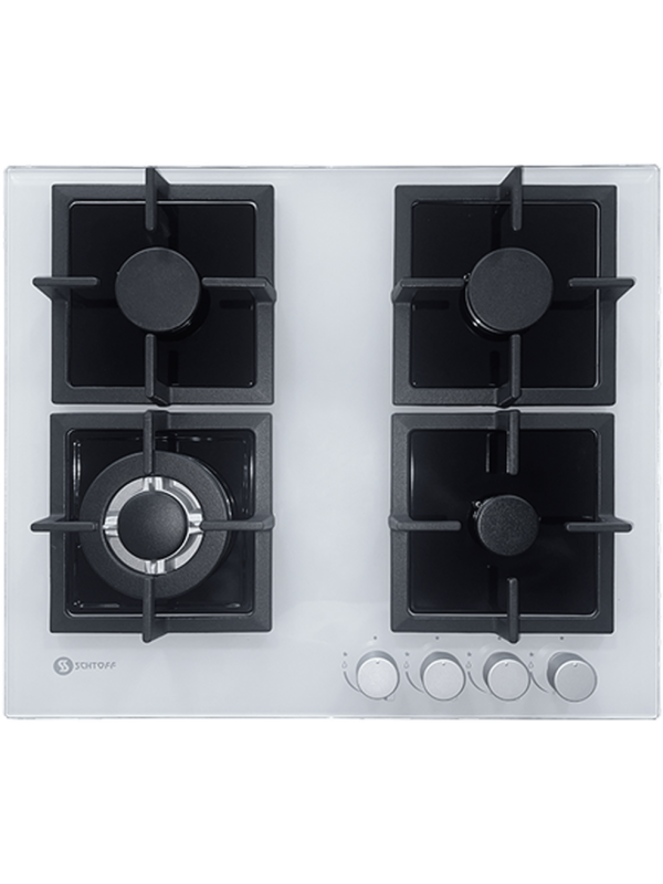 Газовая варочная панель Schtoff H6001C02IS White