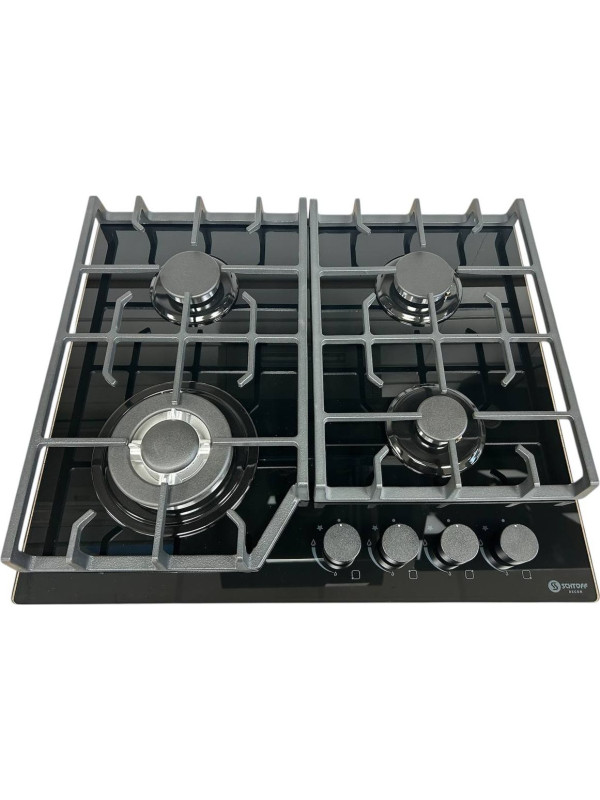 Газовая варочная па сверхунель Schtoff H6002C16IS Black
