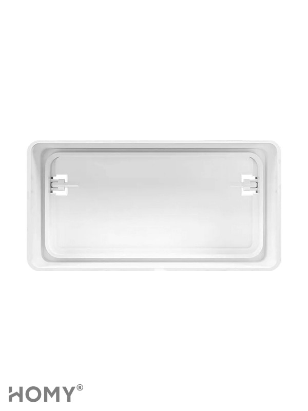 Соединитель воздуховода 60×204 с клапаном, HOMY SKK60204 3