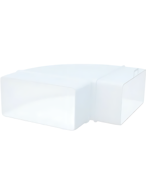 Колено горизонтальное 90 для 60×120, HOMY Air KG60120