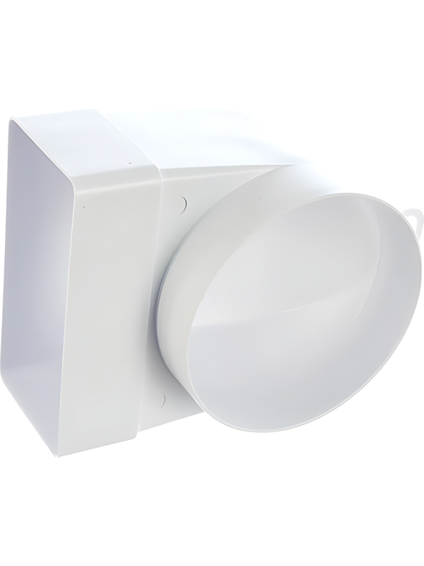 Поворотное колено 60×204 на D150, HOMY Air P60204-150-90