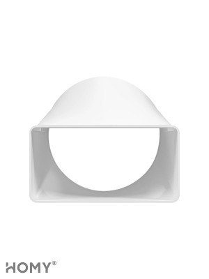 Переходник эксцентриковый 60×120 на D100, HOMY P60120-100E 2