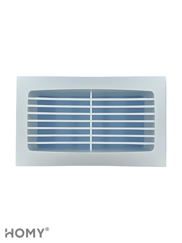 Решётка вентиляционная с фланцем 60×204, HOMY Air RS60204 1