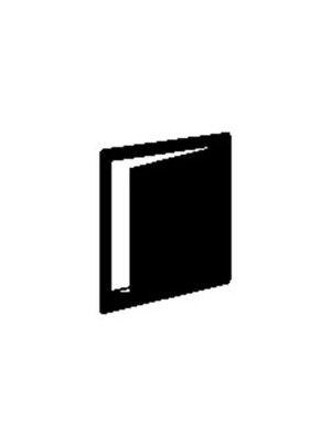 Люк ревизионный 10×10 см чёрный, HOMY Air DR1010-B
