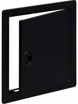 Люк ревизионный 20×20 см чёрный, HOMY Air DR2020-B