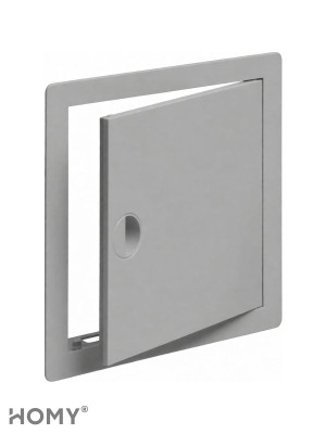 Люк ревизионный 25×25 см графит, HOMY Air DR2525-G 1