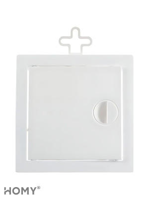 Люк ревизионный 30×30 см белый, HOMY Air DR3030-W 1