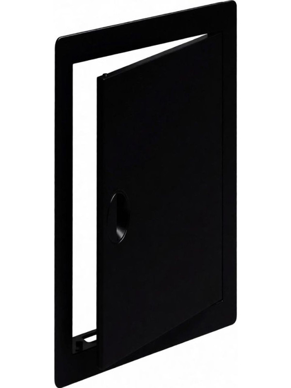 Люк ревизионный 15×30 см чёрный, HOMY Air DR1530-B