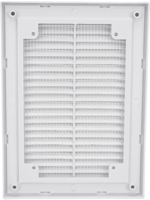 Решётка вентиляционная с рамкой 15×20 белая, HOMY VR1520-W сзади
