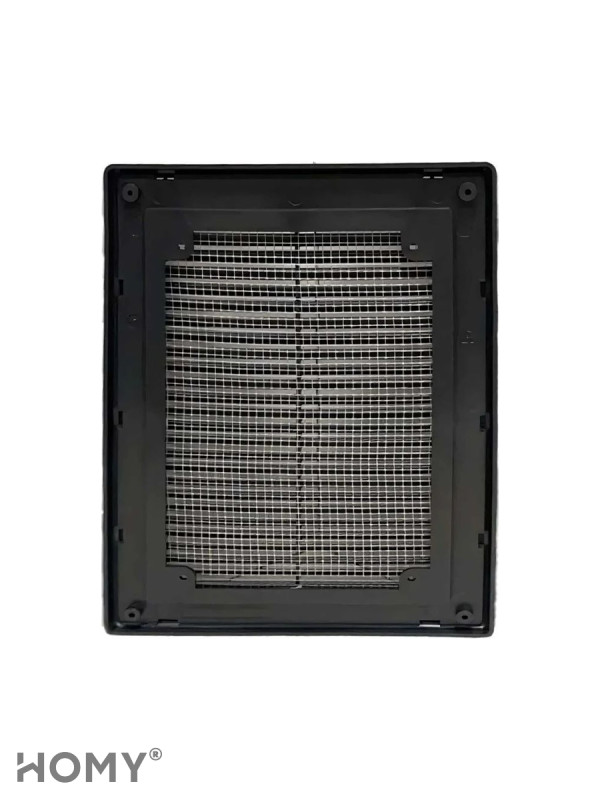 Решётка вентиляционная с рамкой 15×20 белая, HOMY VR1520-W 2