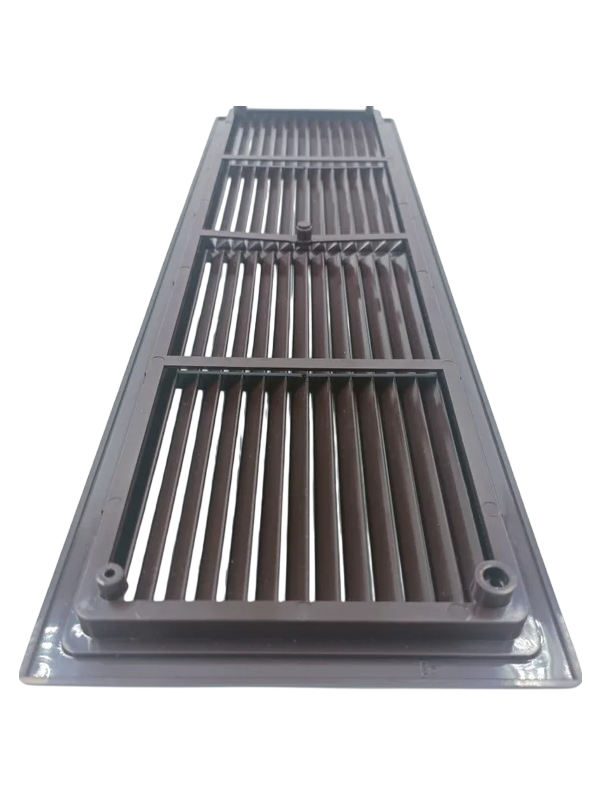 Решётка переточная 45×13 см коричневая, HOMY Air PR4513-BR 4