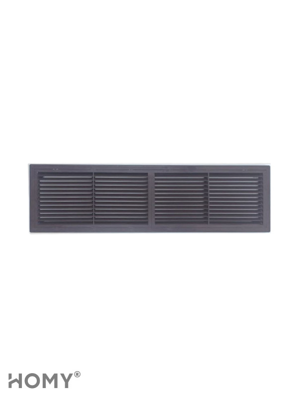 Решётка переточная 45×13 см коричневая, HOMY Air PR4513-BR 1