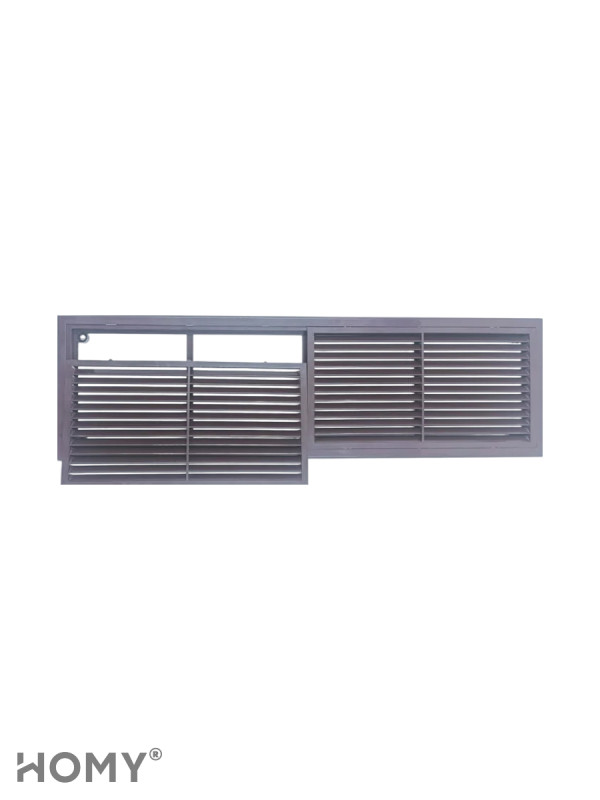 Решётка переточная 45×13 см коричневая, HOMY Air PR4513-BR 4