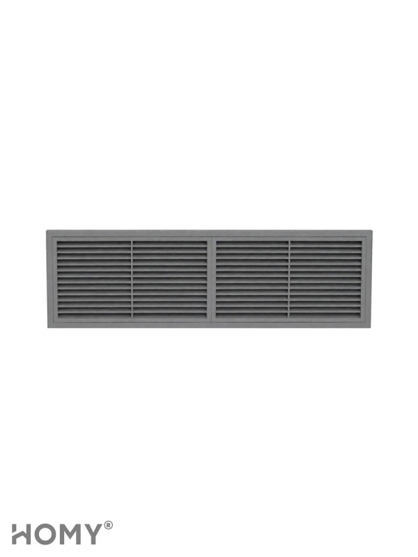 Решётка переточная 45×13 см графит, HOMY Air PR4513-G 1