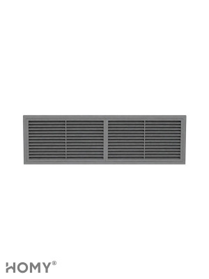 Решётка переточная 45×13 см графит, HOMY Air PR4513-G 1