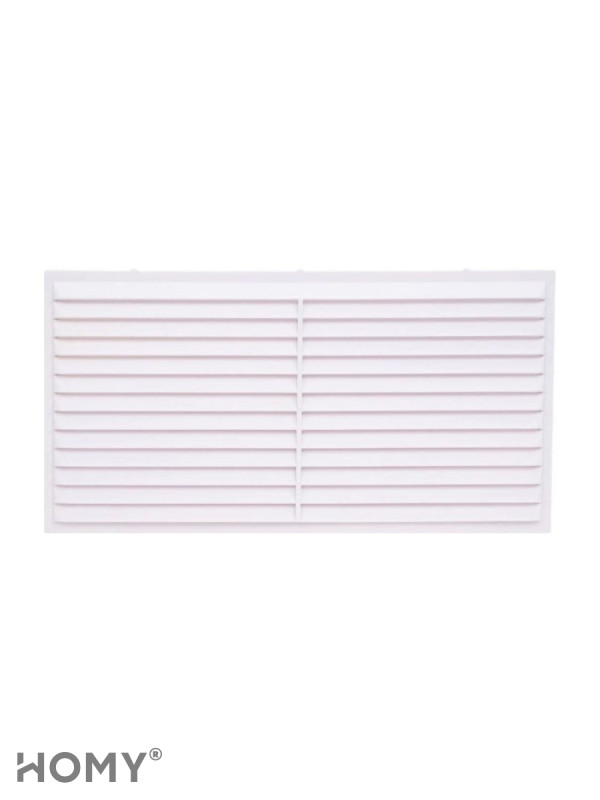 Вставка вентиляционная 11×22 см белая, HOMY Air VI1122-W 2