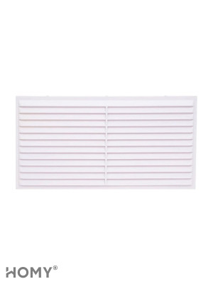 Вставка вентиляционная 11×22 см белая, HOMY Air VI1122-W 2