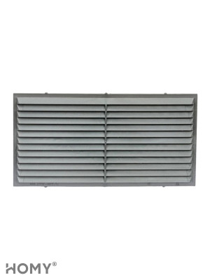 Вставка вентиляционная 11×22 см графит, HOMY Air VI1122-G 1