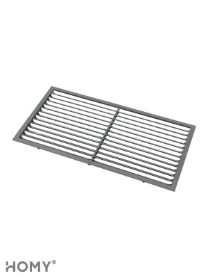 Вставка вентиляционная 11×22 см графит, HOMY Air VI1122-G 2
