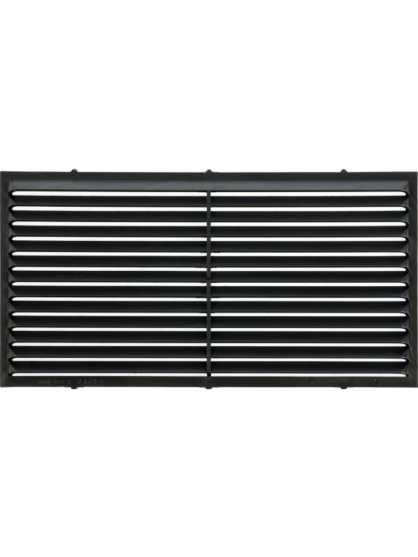Вставка вентиляционная 11×22 см чёрная, HOMY Air VI1122-B