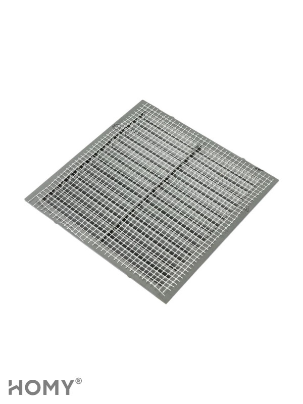 Вставка вентиляционная 13×13 см коричневая, HOMY Air VI1313-BR 5