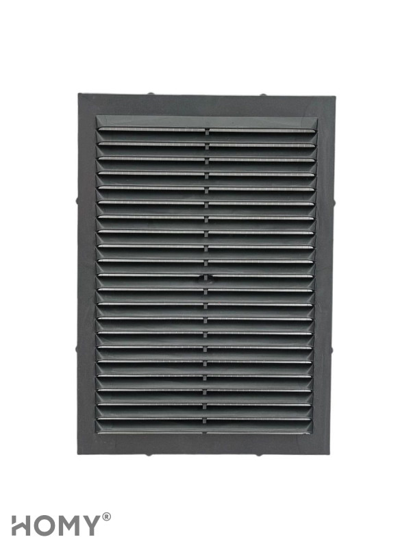 Вставка вентиляционная 13×19 см графит, HOMY Air VI1319-G 1