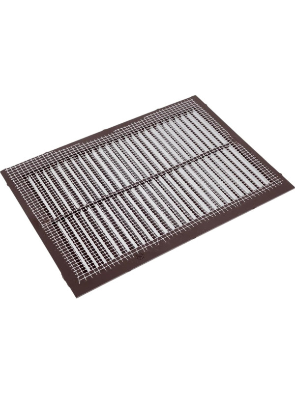 Вставка вентиляционная 17×24 см коричневая, HOMY Air VI1724-BR 2