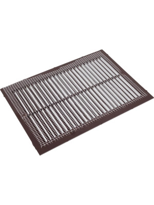 Вставка вентиляционная 17×24 см коричневая, HOMY Air VI1724-BR 2
