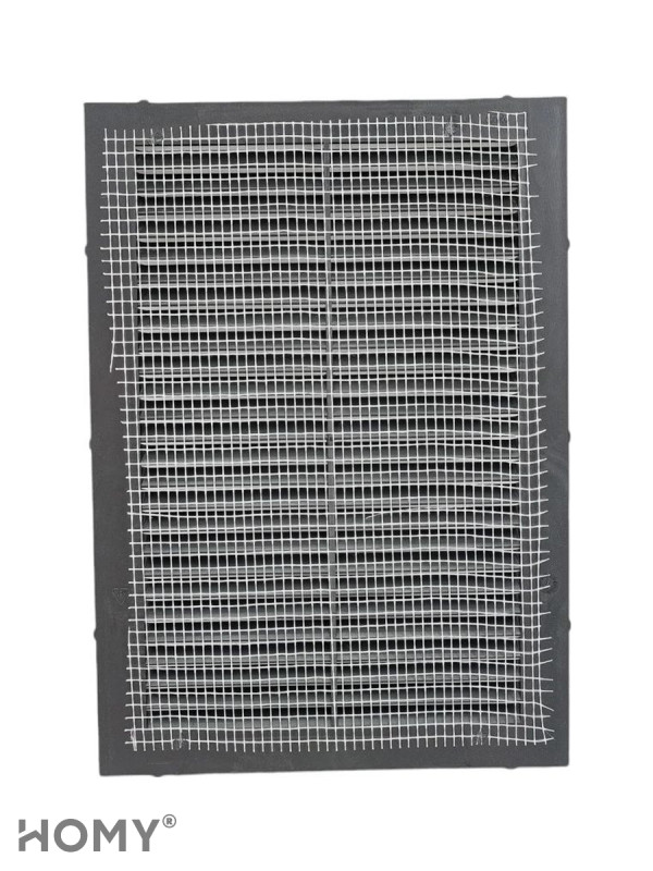 Вставка вентиляционная 17×24 см графит, HOMY Air VI1724-G 2