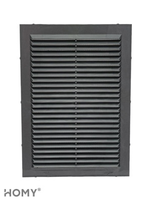 Вставка вентиляционная 17×24 см графит, HOMY Air VI1724-G 1