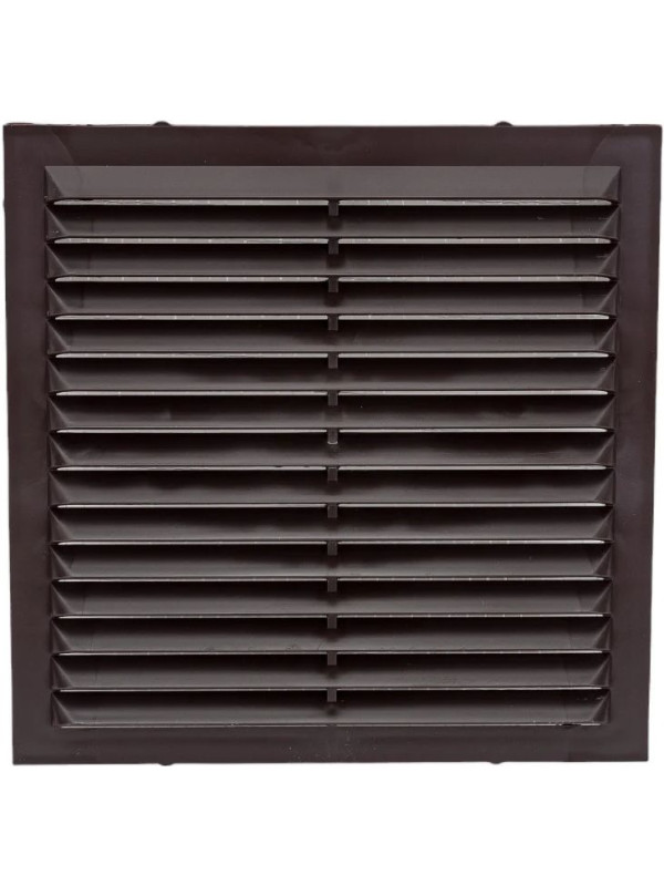 Вставка вентиляционная 23×23 см коричневая, HOMY Air VI2323-BR