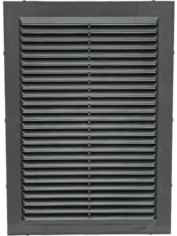 Вставка вентиляционная 19×29 см графит, HOMY Air VI1929-G