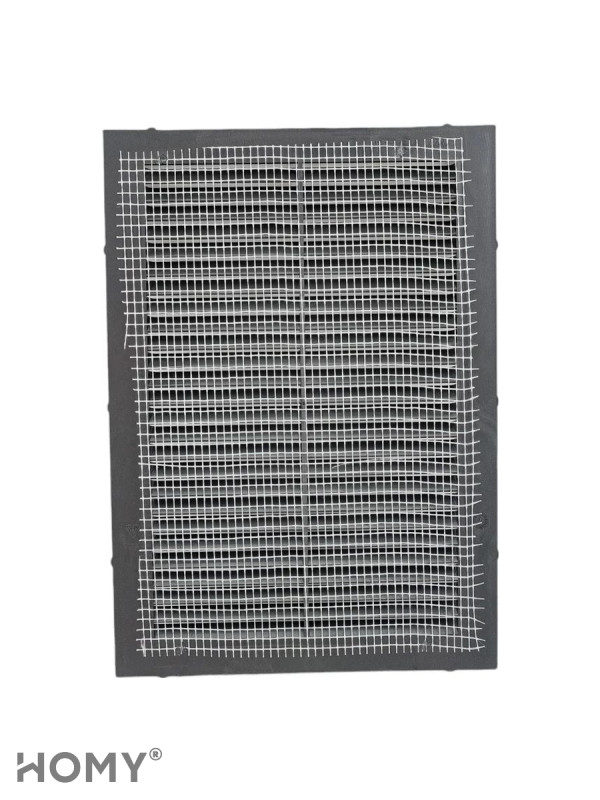 Вставка вентиляционная 19×29 см графит, HOMY Air VI1929-G 2