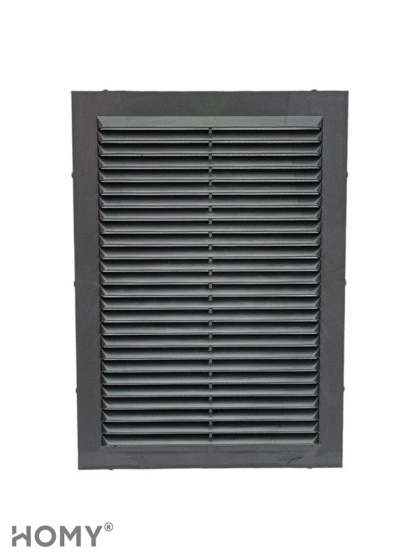 Вставка вентиляционная 19×29 см графит, HOMY Air VI1929-G 1