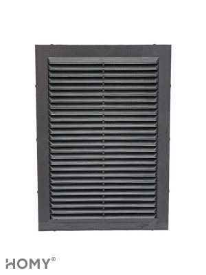 Вставка вентиляционная 19×29 см графит, HOMY Air VI1929-G 1