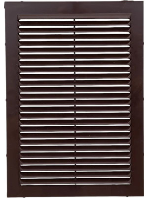 Вставка вентиляционная 19×29 см коричневая, HOMY Air VI1929-BR