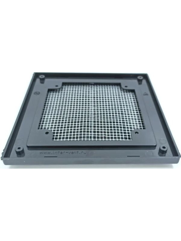 Решётка вентиляционная с рамкой 18×25 чёрная, HOMY VR1825-B 2