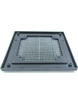 Решётка вентиляционная с рамкой 18×25 чёрная, HOMY VR1825-B 2