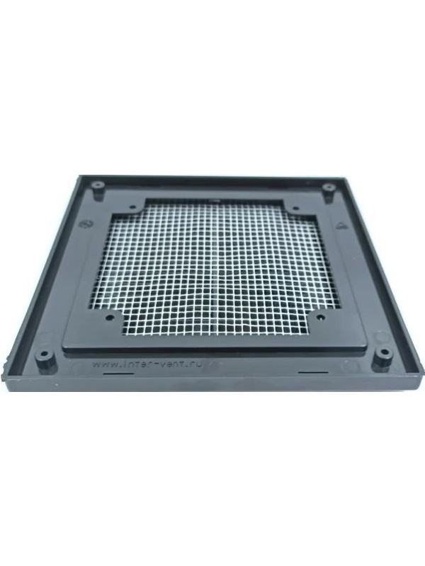 Решётка вентиляционная с рамкой 20×30 чёрная, HOMY VR2030-B 4