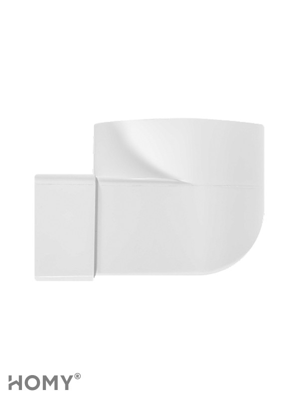 Поворотное колено 60×120 на D100 +фитинг, HOMY P60120-100FT 3