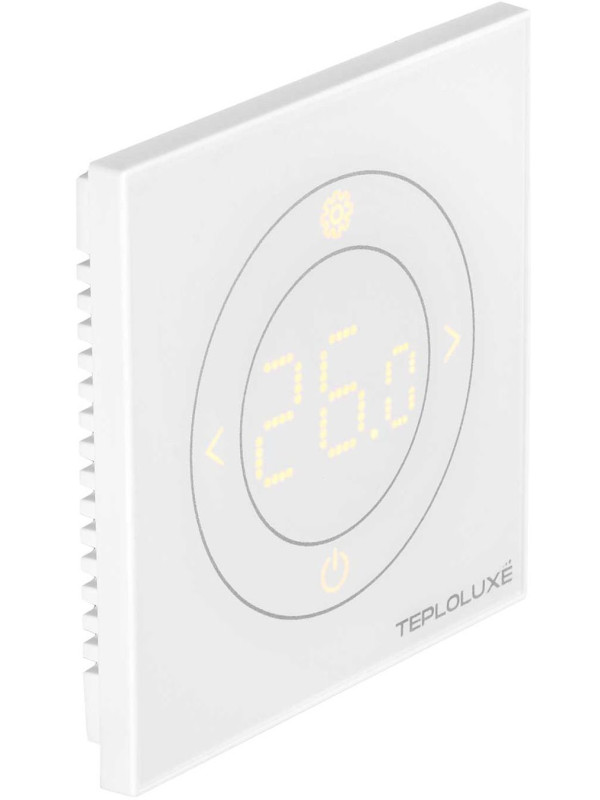 Терморегулятор Теплолюкс Solus Zen Wi-Fi белый/белый