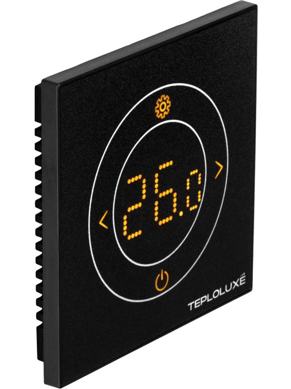 Терморегулятор Теплолюкс Solus Zen Wi-Fi черный/черный